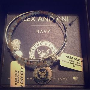 US Navy Alex & Ani Bracelet Set